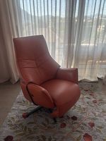 Poltrona in pelle motorizzata