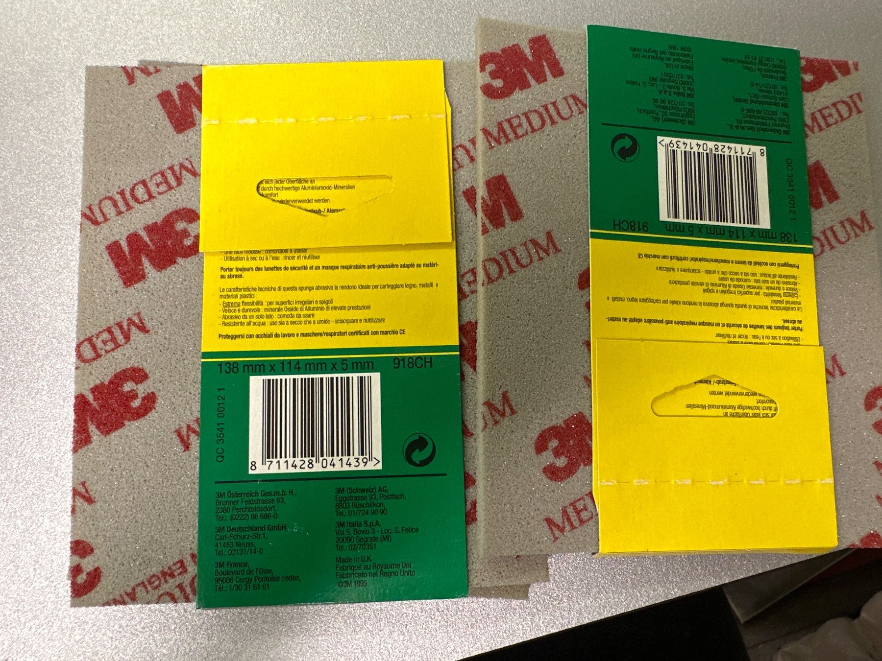 Sonstiges für Haushalt & Wohnen: neue Schleifschwämme mittel – Neu und originalverpackt aus Necker von liq24 1
