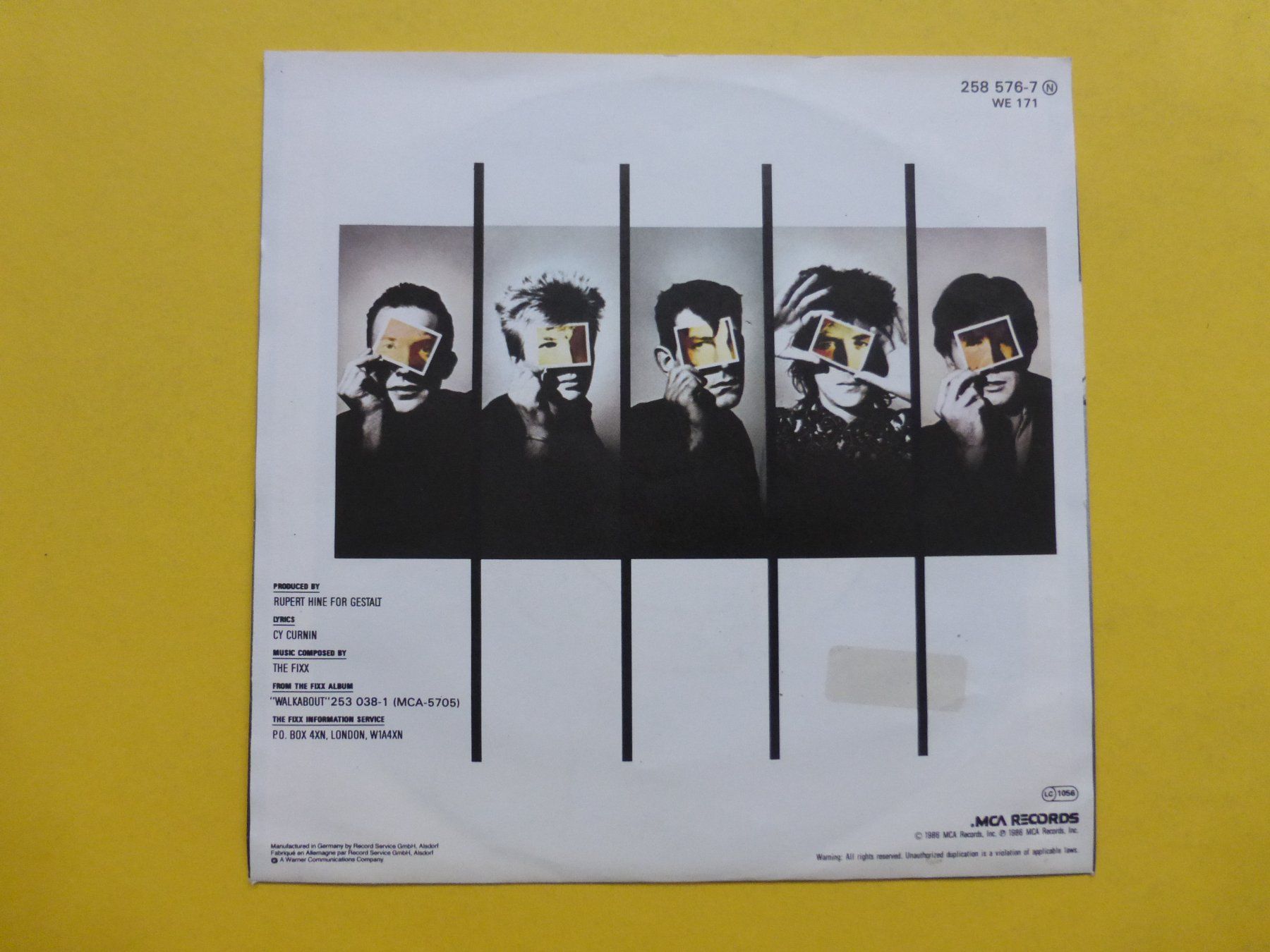 Dischi in vinile: The Fixx – Built For The Future – Usato da Zürich venduto da Swiss57 1