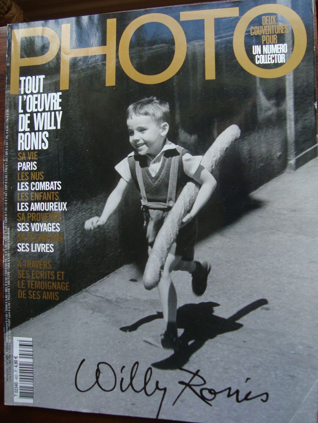 Riviste & Magazine: Tout l'oeuvre de Willy Ronis – Usato da Fribourg venduto da ruswil007
