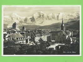 Bern und die Alpen