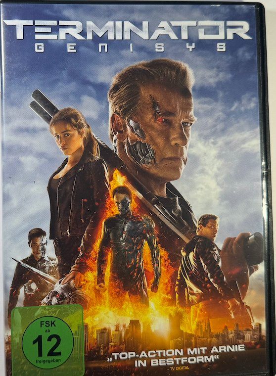 Tutti i DVDs: DVD TERMINATOR GENISYS - "TOP-ACTION MIT ARNIE IN BESTFORM" – Usato da Wisen venduto da gigisna