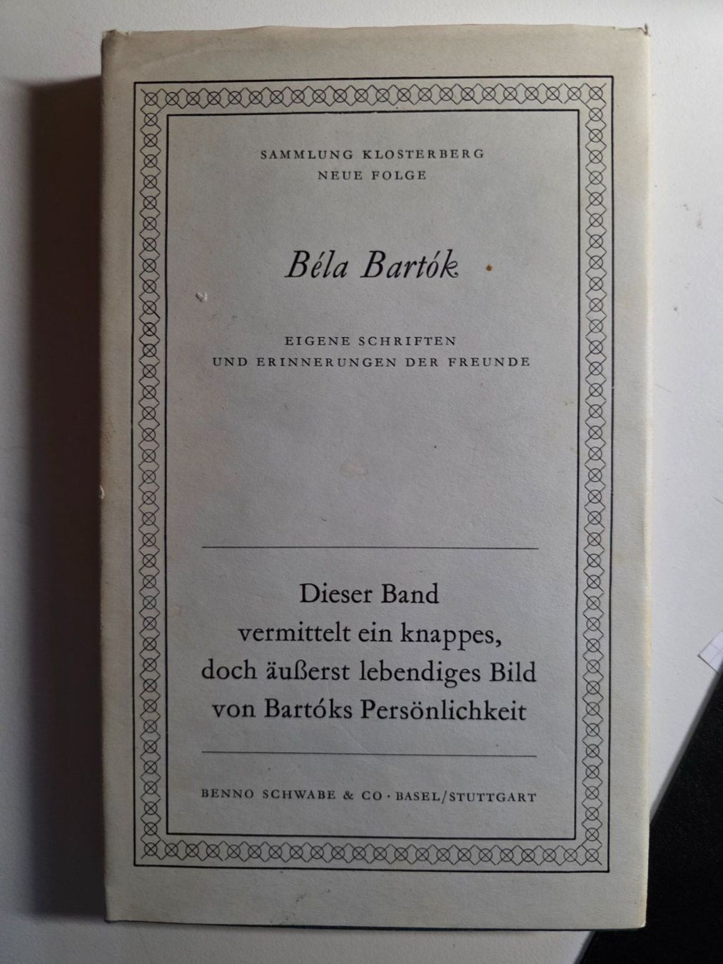 Libri: Béla Bartok - Eigene Schriften...- Biografie Basel 1958 – Usato da Walterswil BE venduto da Lonitti