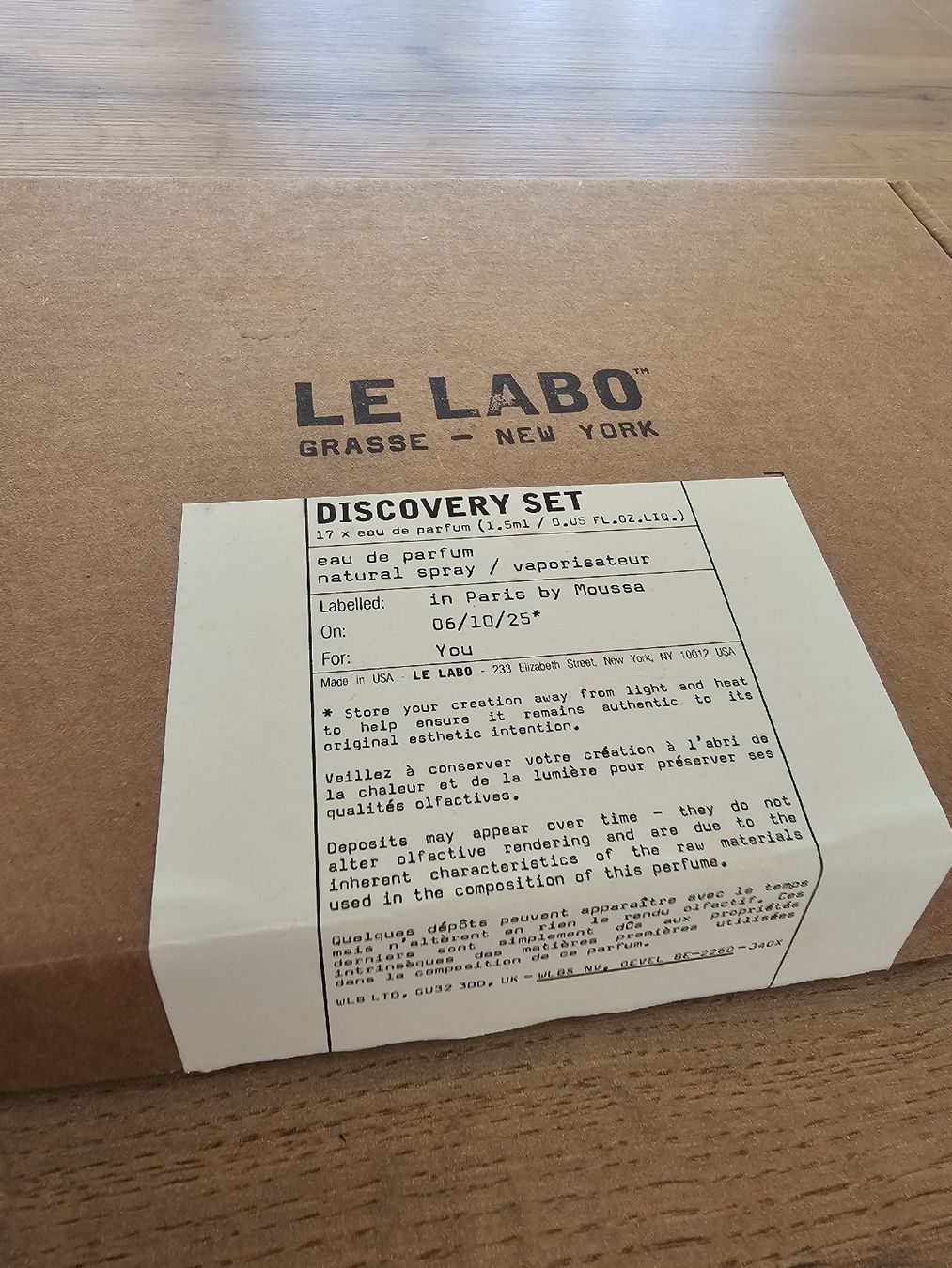 Le Labo Parfum & Eau de Toilette: LE LABO - Discovery Set - 17 x 1.5 ml – Gebraucht aus Genève von faok 2