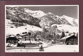 Photo - CHÂTEAU D'OEX en hiver - 1953