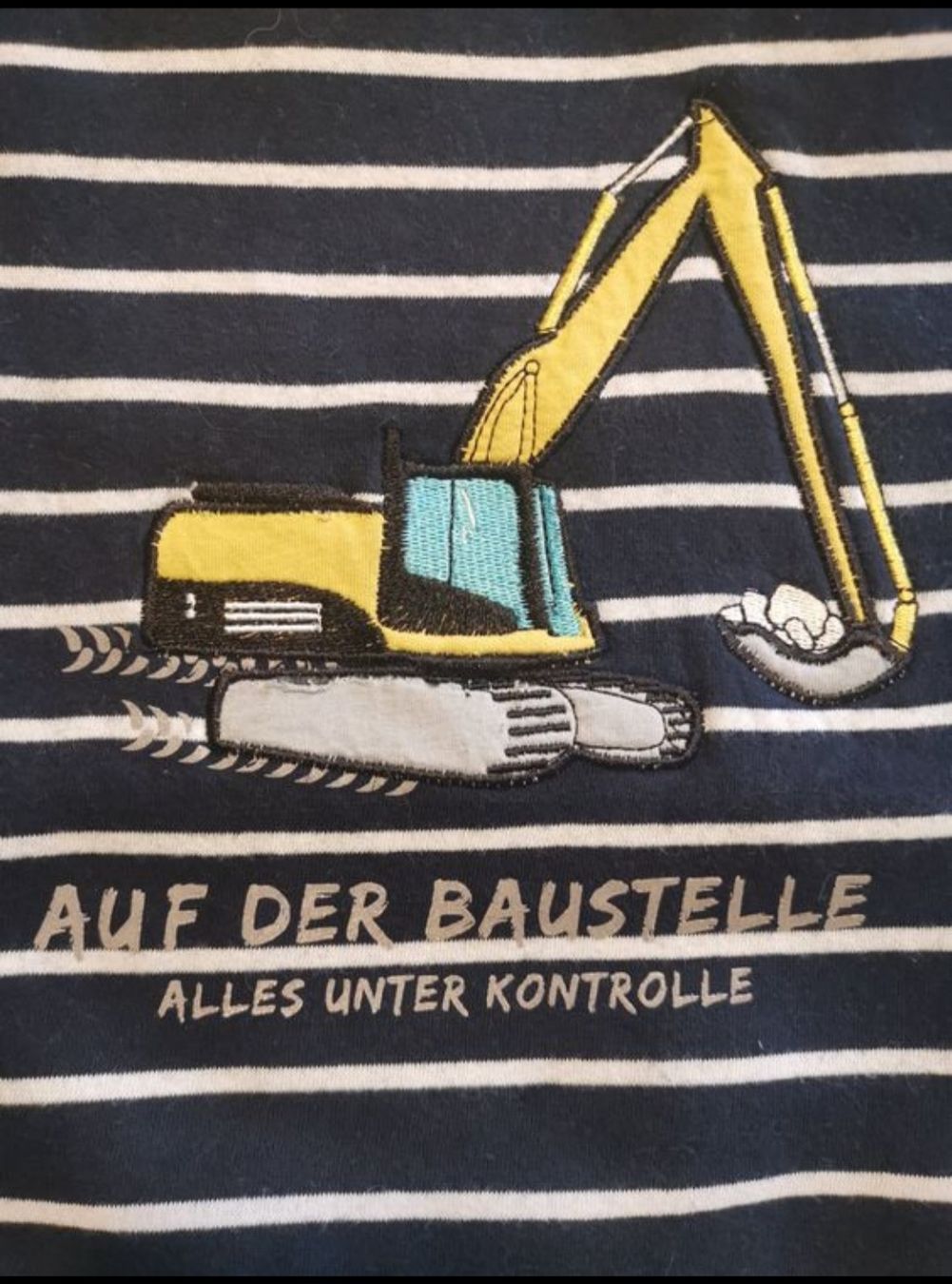 Maglioni & Felpe: Topolino Bagger Pulli Gr. 122, gestreift – Usato da Rudolfingen venduto da T.Mueller 1