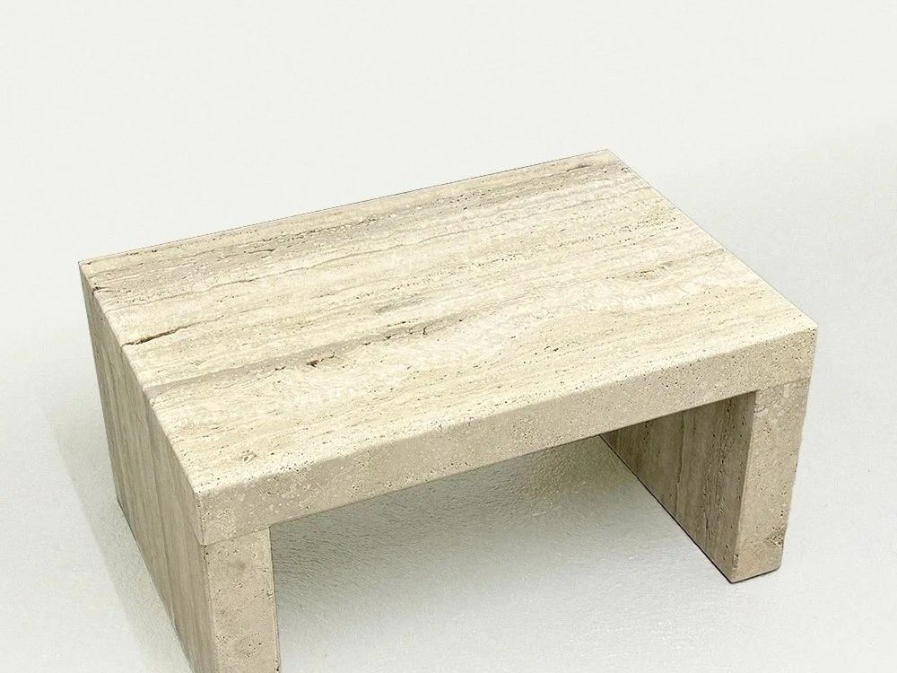 Tables: Travertin Beistelltisch – D'occasion à Dagmersellen par vvinteriorhome 1