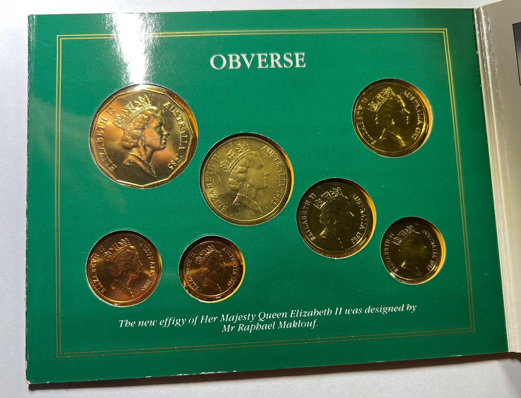 Tutti le monete: Münzsatz Royal Australian Mint 1985 – Usato da Dietikon venduto da Numis8953 4