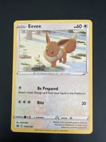 Pokémon Sammelkarte Eevee SWSH190 Holo 