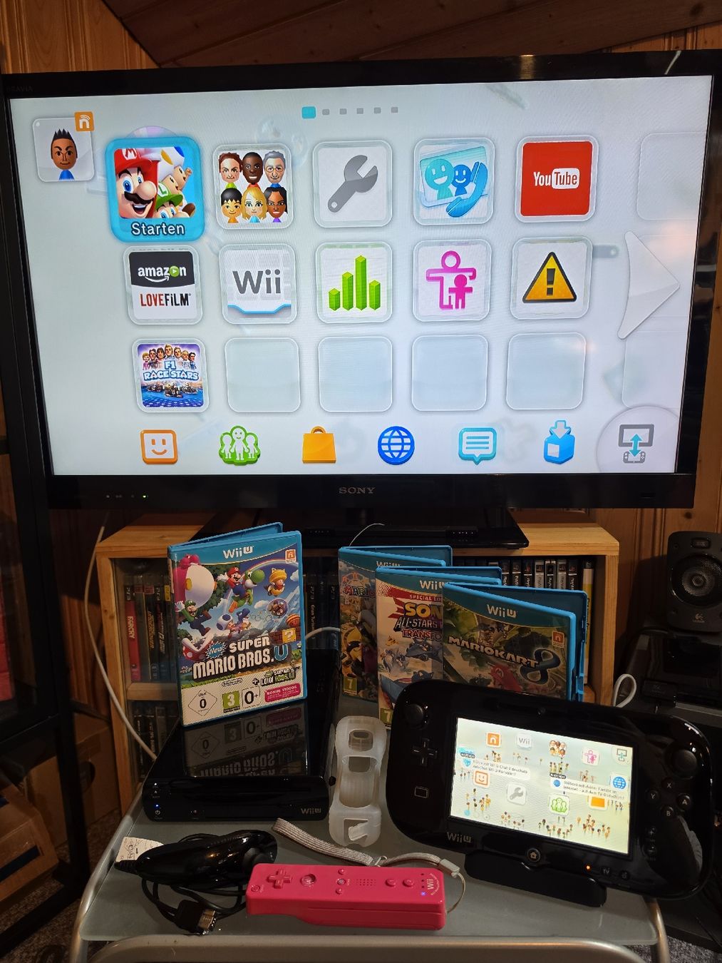 Nintendo Console: Nintendo Wii U Konsole mit Spielen – Usato da Wasen im Emmental venduto da dom96 1