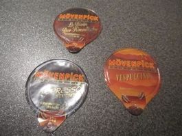 Kaffeerahmdeckeli Serie Mövenpick-Kaffee