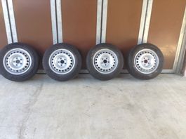 VW T6 Original-Stahlfelgen mit Top-Sommerpneus 205/65  R16 C