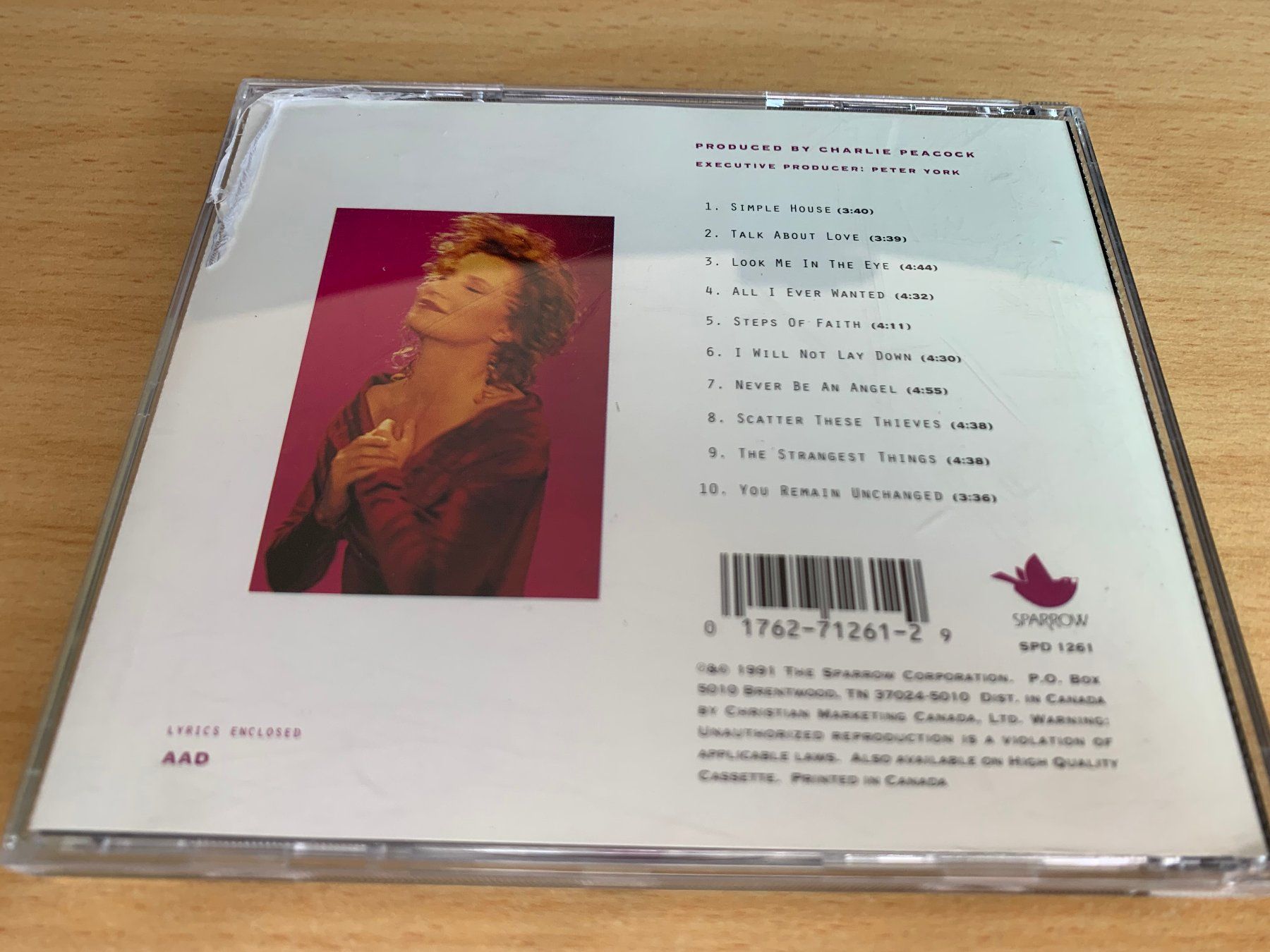 CD: Margaret Becker – Simple House – Usato da Rikon im Tösstal venduto da Alpenmutz 1