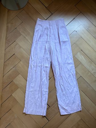 ZARA - Stoffhose flieder XS