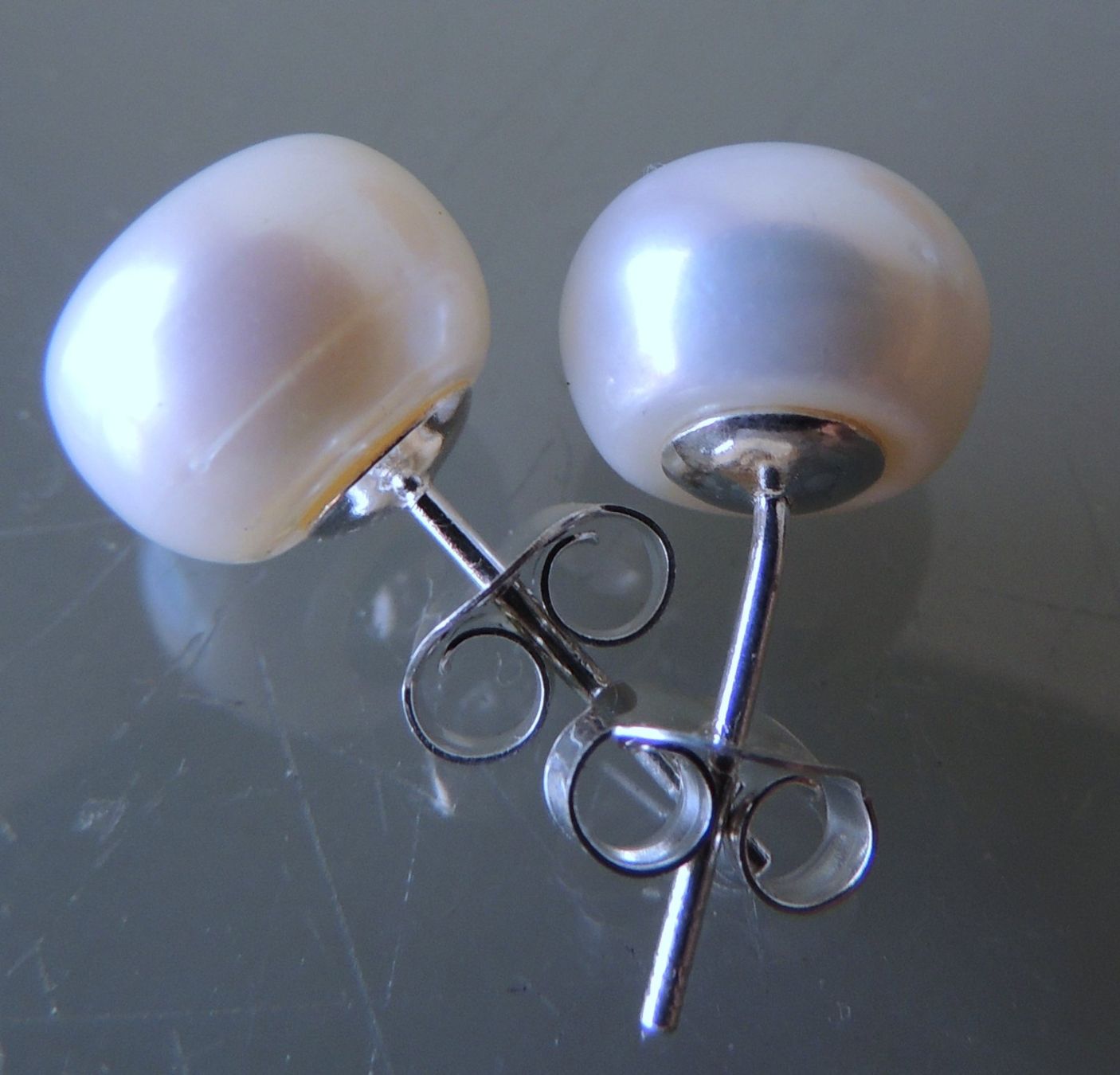 Ohrringe & -stecker: Silber 925 Perlen Ohrstecker 10 mm – Neu und originalverpackt aus Waldenburg von schaller707 1