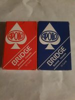 1 Set Bridge Rommé Canasta Karten blau und rot Neu und OVP