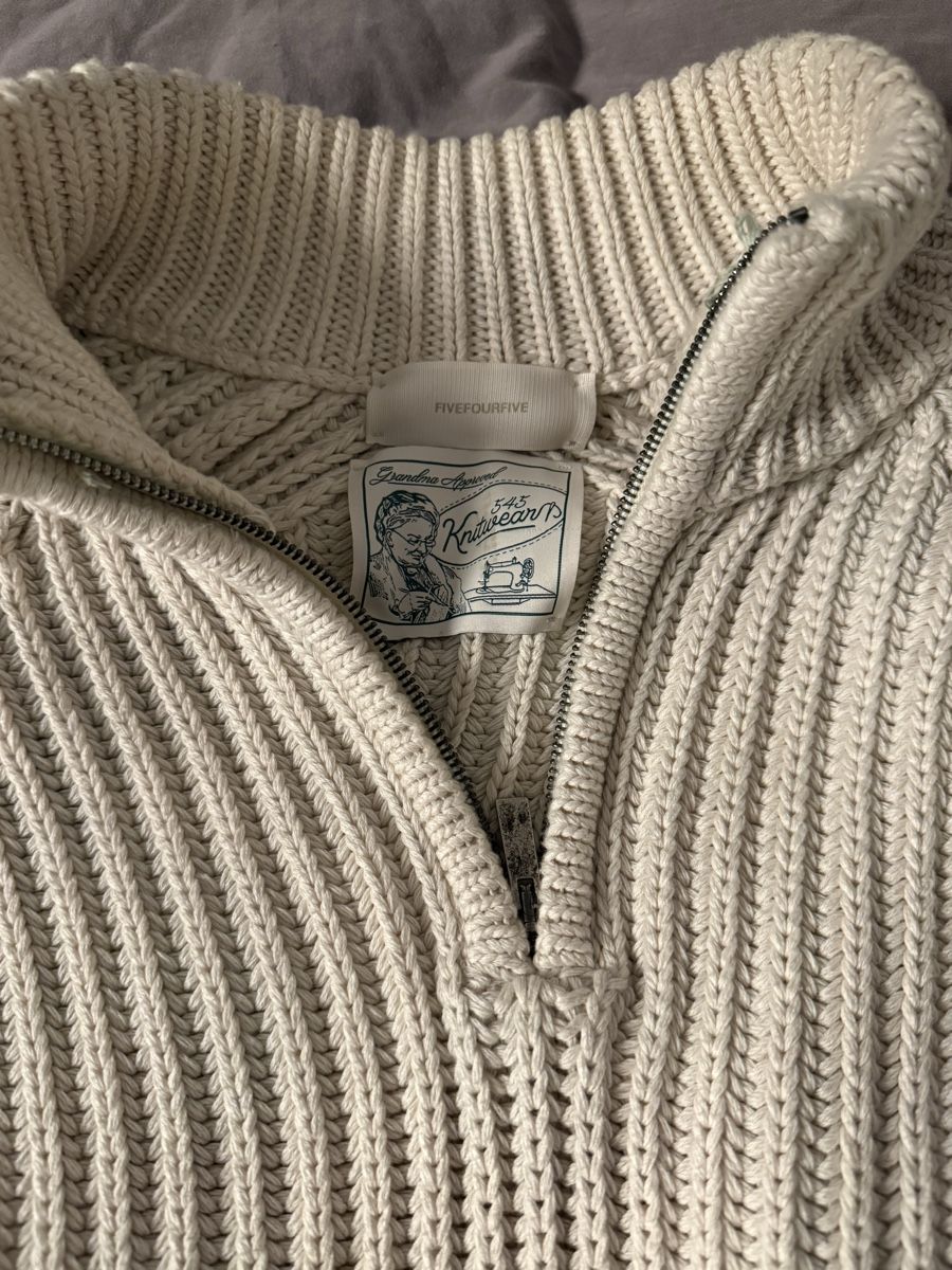 Maglioni & Felpe: Fivefourfive Knit Sweater quarter zip – Usato da Dorf venduto da Porsche12 2