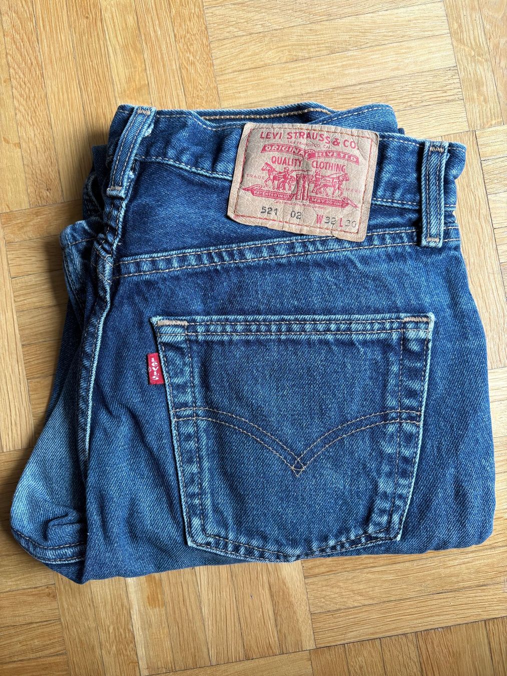Levi's Jeans: Lewis 521 - Blau - W32 L30 – Usato da Zürich venduto da Malcom