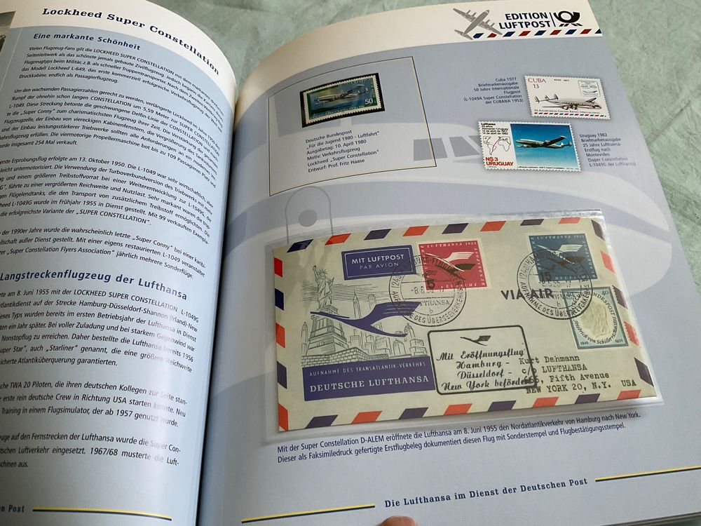 Luftpost Die Lufthansa im Dienst der Deutschen Post (Gebraucht) in ...