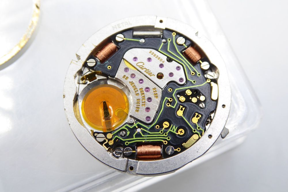 Cartier 212p 2024 movement