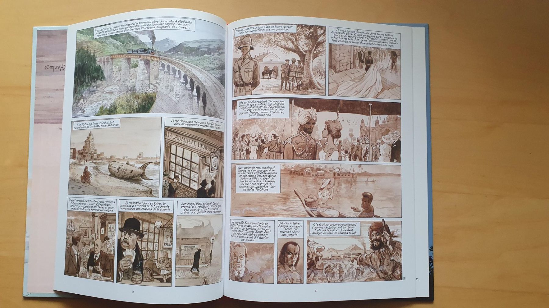 Fumetti: India Dreams - vol. 4 Maryse et Charles – Usato da Romainmôtier venduto da Iguazu12 2