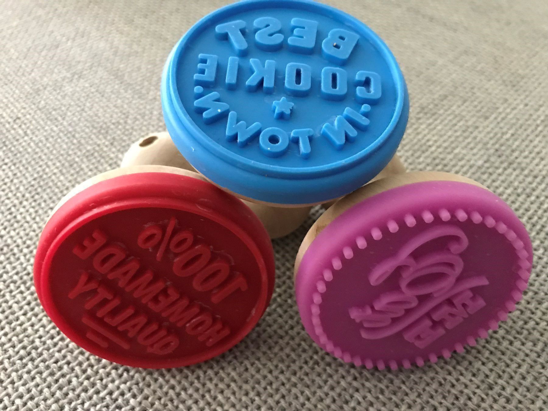 Migros Teglie da forno: Guetzli-Stempel 3teilig – Nuovo (secondo la descrizione) da Oberuzwil venduto da jabano