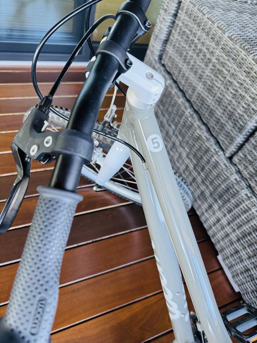 Woom Biciclette: Woom 5, grau, 24 Zoll – Usato da Steinhausen venduto da falke1417 4