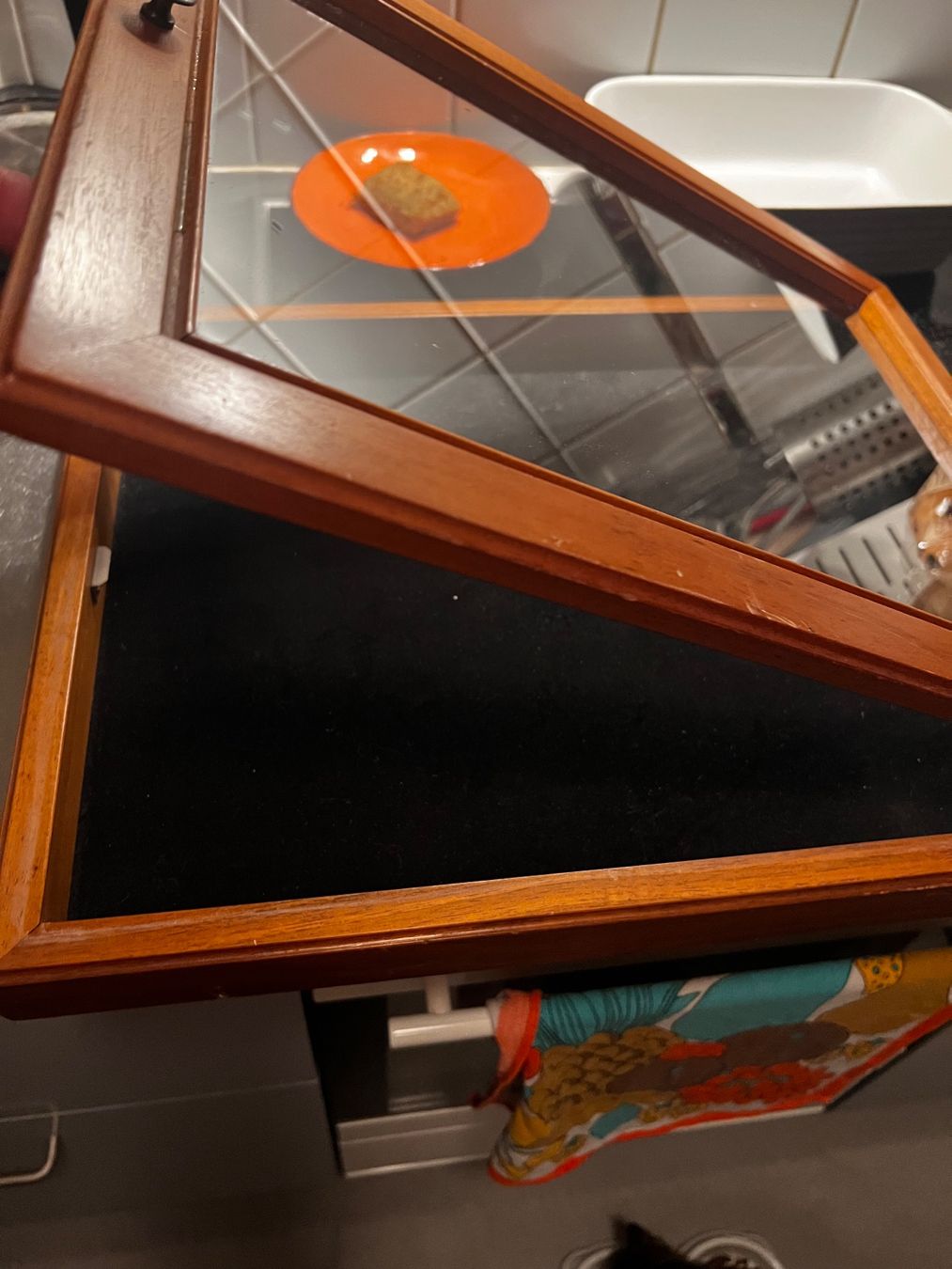 Vetrine: Holz-Vitrine/Schaukasten – Usato da Oberengstringen venduto da Djs 2