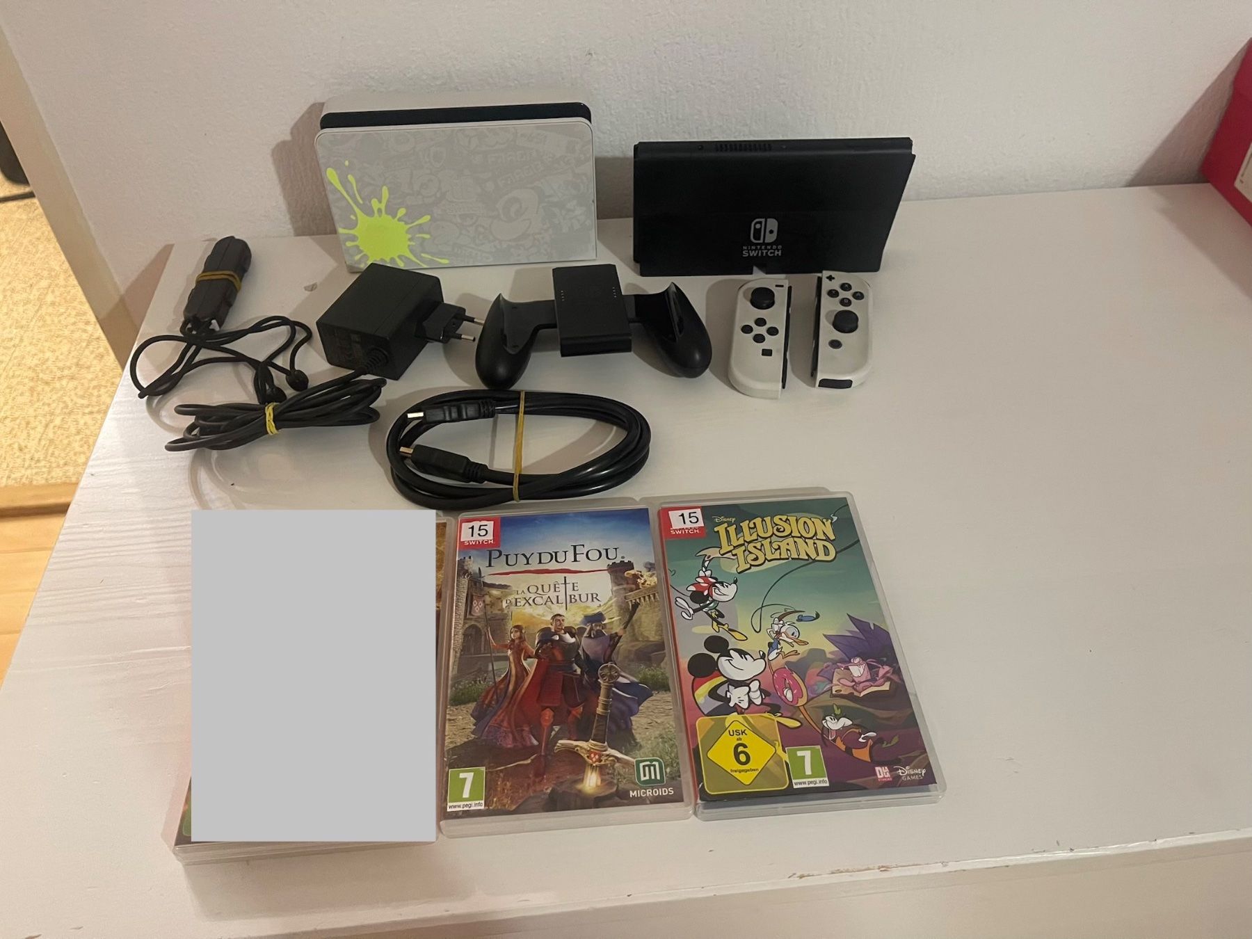 Nintendo Console: Nintendo Switch OLED Splatoon Edition + 2 Jeux! – Usato da Renens VD venduto da fra_2rxn 2