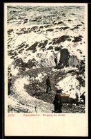 AK Eigergletscher, Eingang zur Grotte
