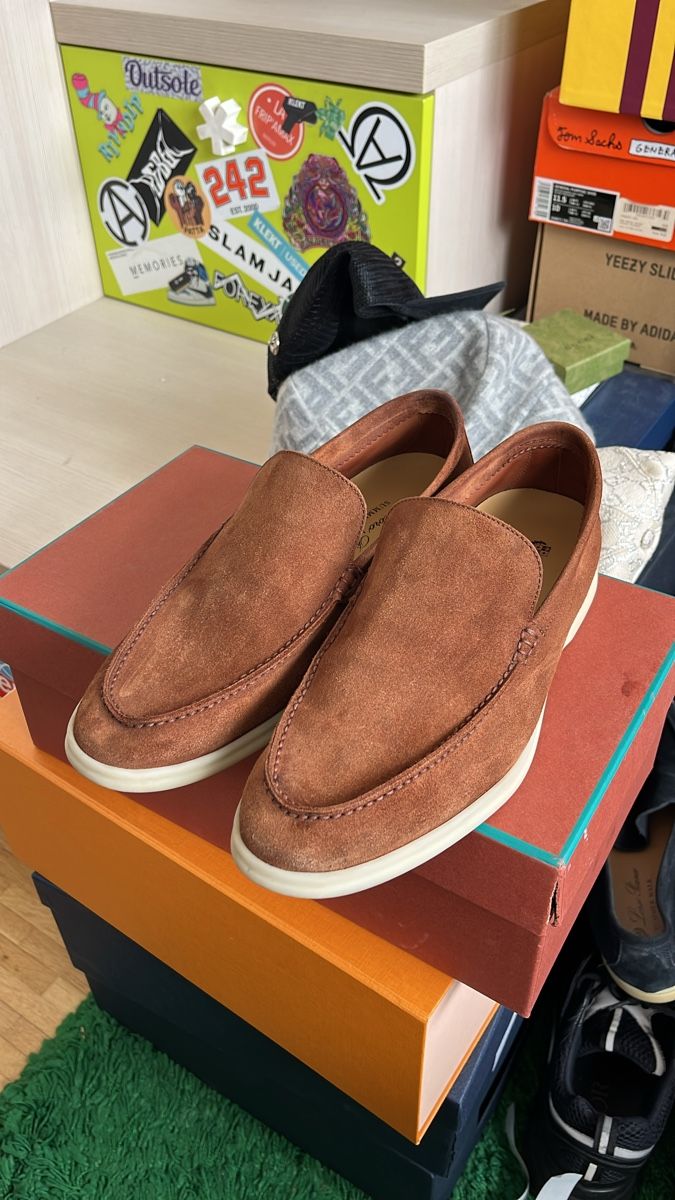 Loro Piana Scarpe da uomo: Loro Piana Summer Walk Brown – Usato da Genève venduto da 3M_JR 6