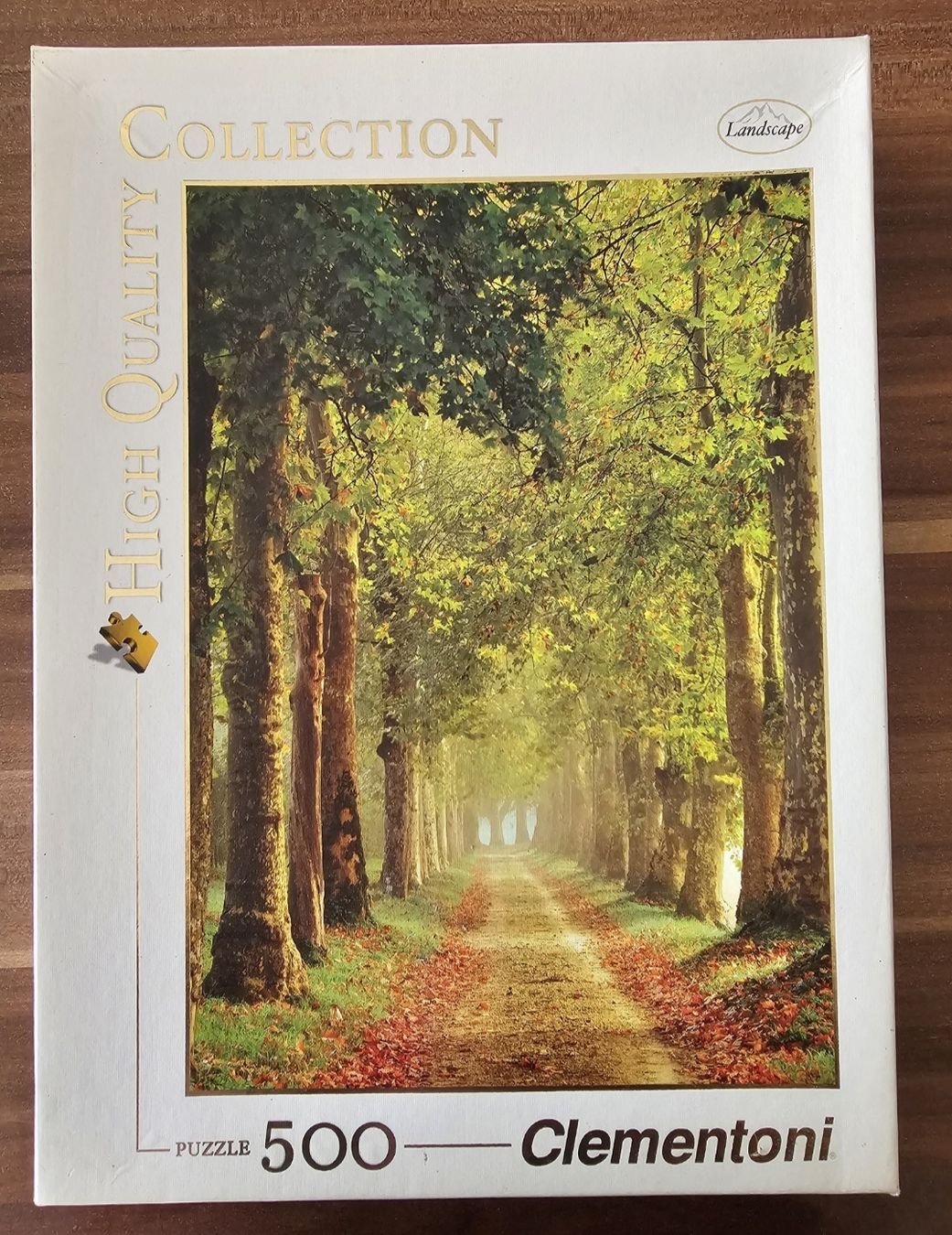 Clementoni Puzzle: Clementoni Puzzle "Herbstallee"  500 Teile – Usato da Bütschwil venduto da Taranabo 1