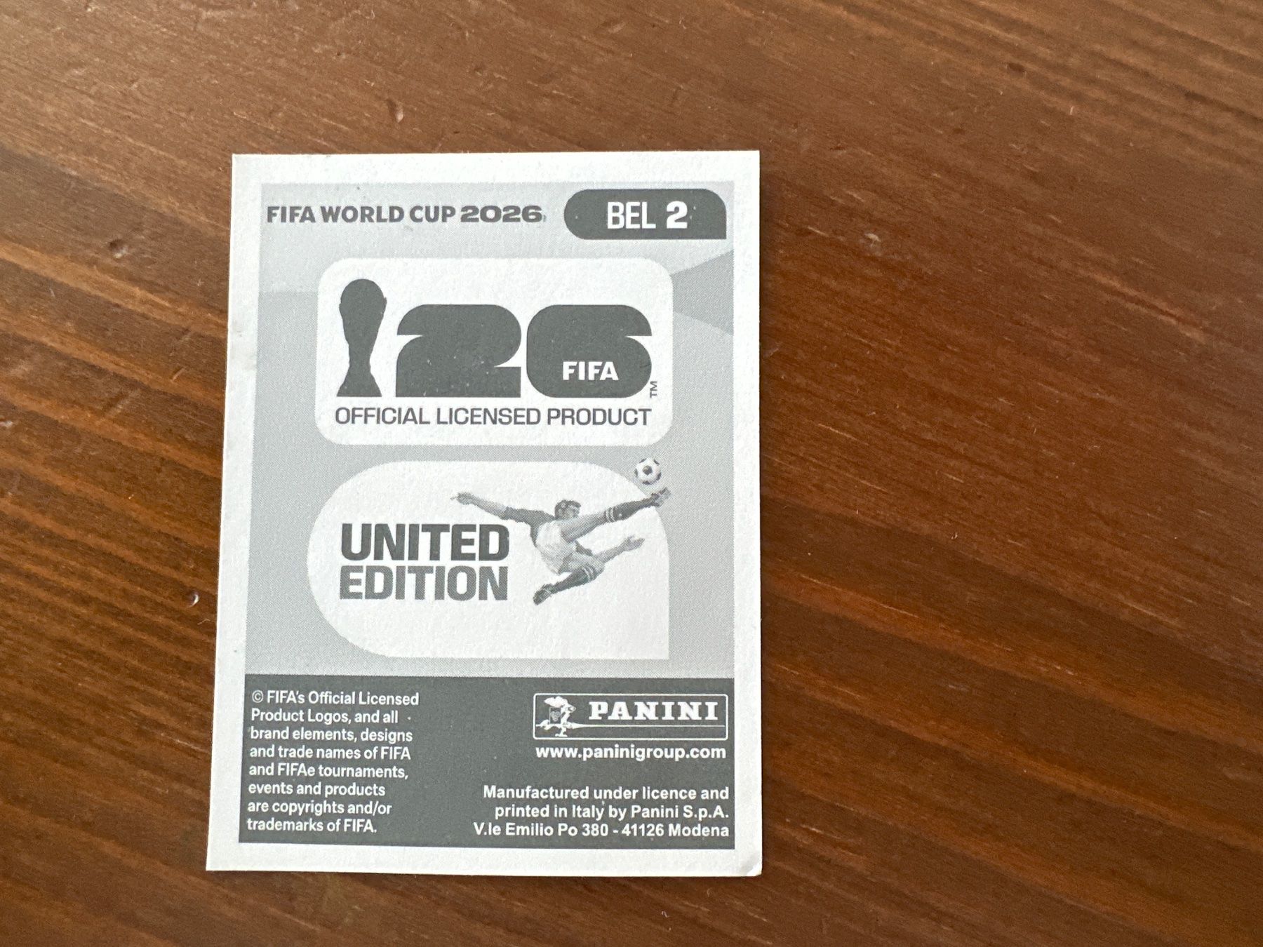 Panini Sammelbilder & Trading cards: Panini BEL 2 FIFA World Cup 2026 – Neu und originalverpackt aus Würenlos von gtvlady_82 1