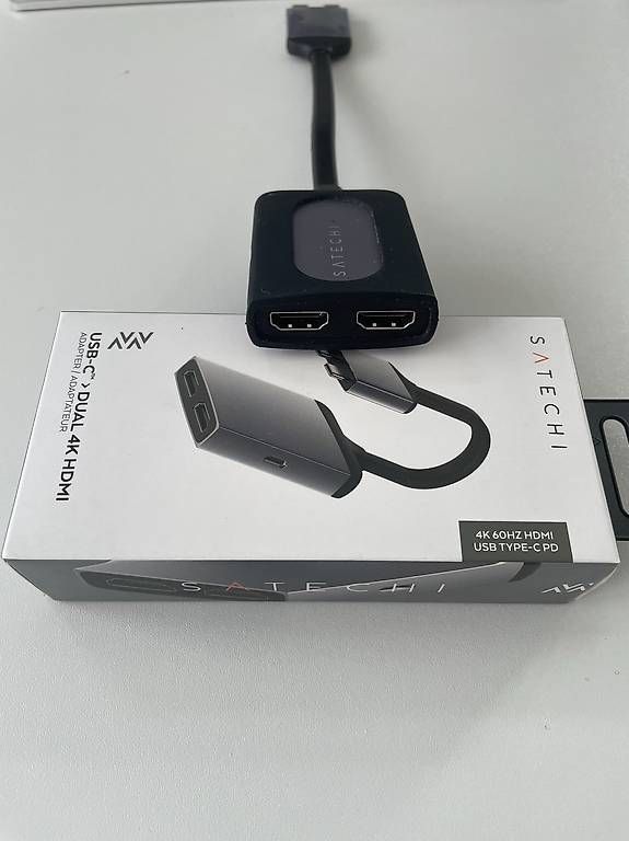 Satechi Docking station: SATECHI USB-C --> Dual 4KJ HDMI – Usato da Domat/Ems venduto da Buendner2000 1