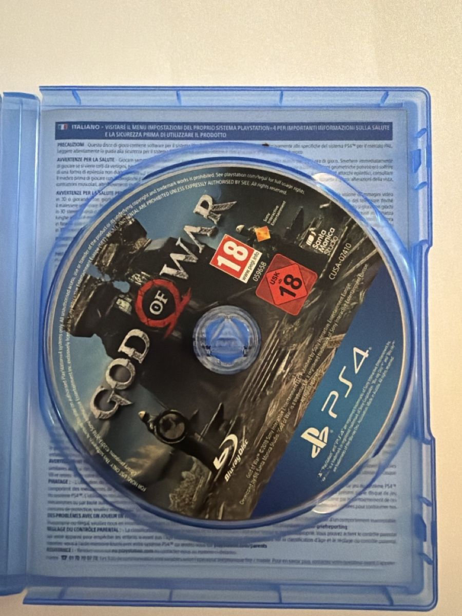 Sony Jeux: God Of War Ps4 Game – D'occasion à Hendschiken par Jamie2006 2