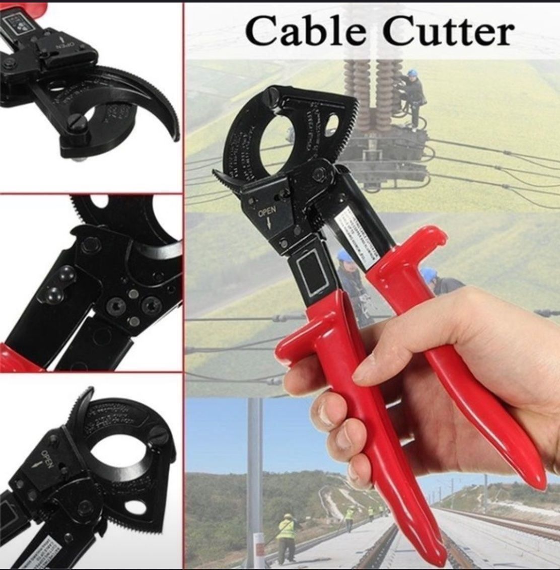 Tutti gli attrezzi: Kabelschere 240mm2 – Nuovo e nell'imballaggio originale da Dietikon venduto da Emoruk