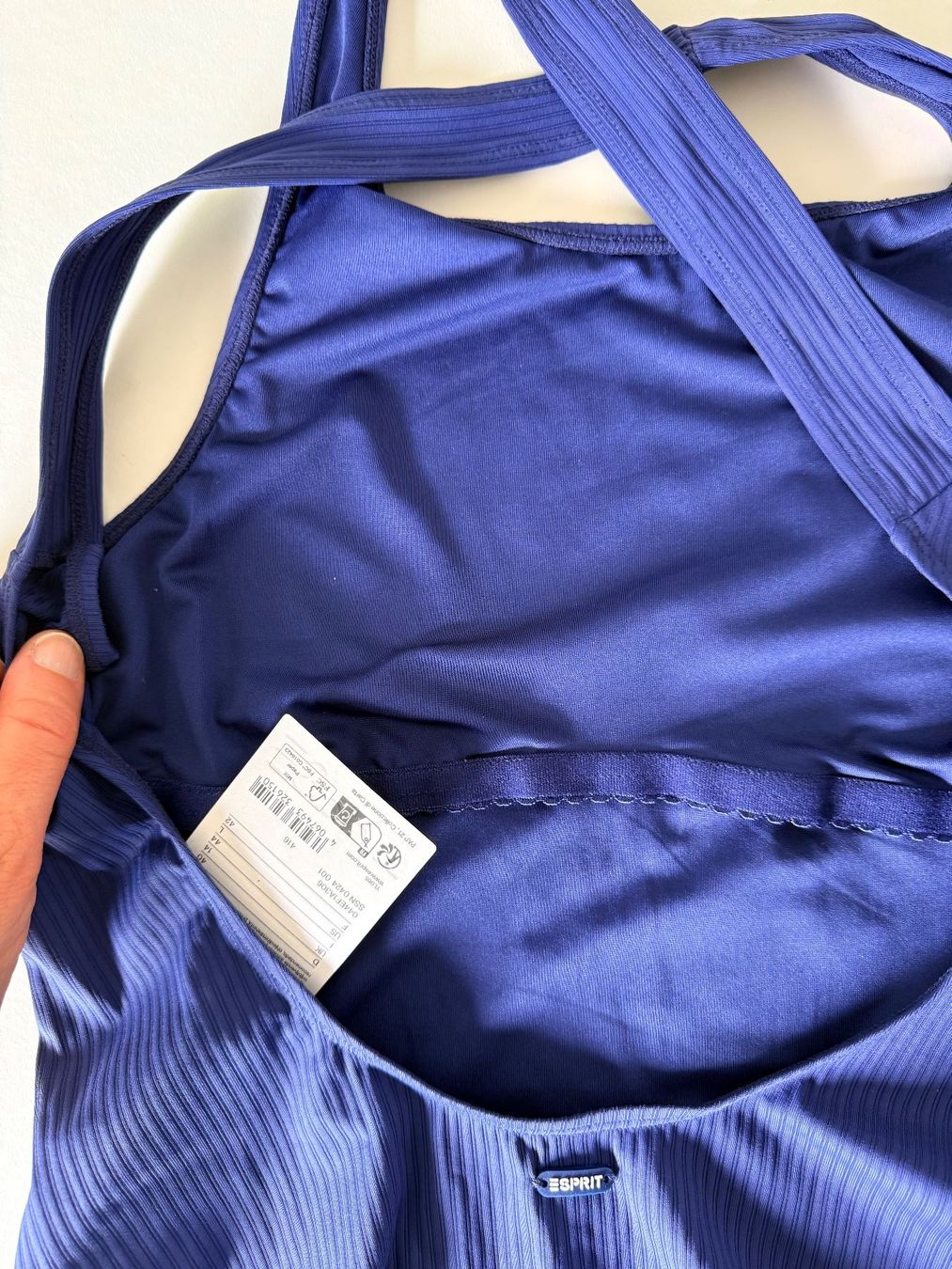 Esprit Costumi da bagno & Bikini: ESPRIT, Badekleid, Grösse 40, Farbe Dunkelblau – Nuovo e nell'imballaggio originale da Rudolfstetten venduto da gst_g7xl 6