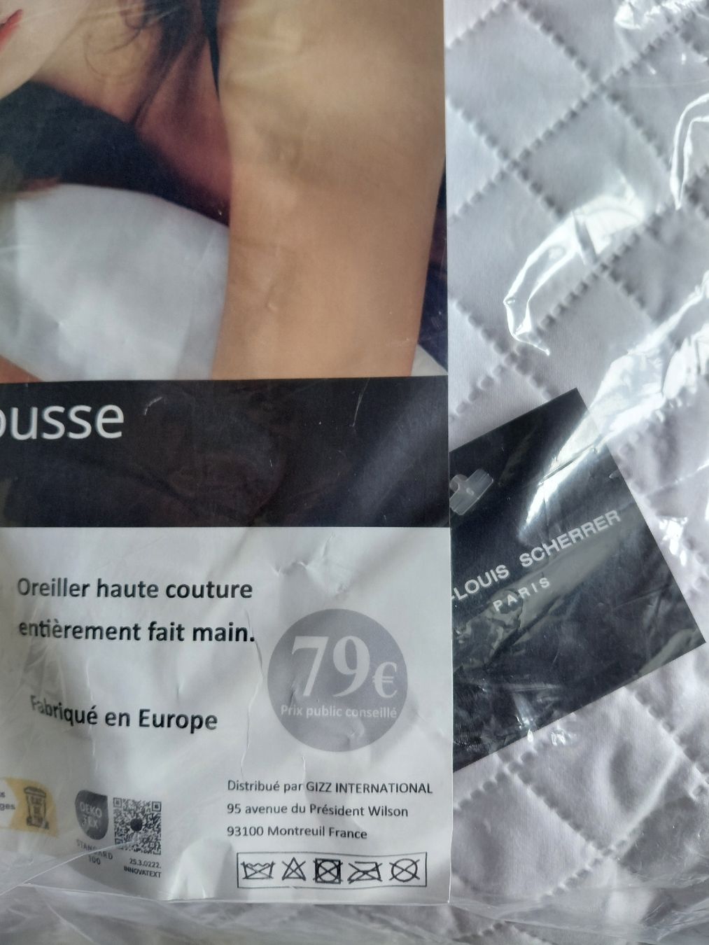Cuscini: Oreiller Flocons de mousse 60x60cm – Nuovo e nell'imballaggio originale da Tramelan venduto da Belleza82 2