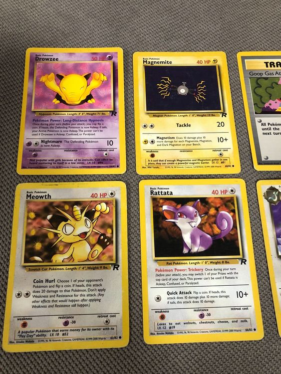 Team Rocket Set Pokemon Cards Kaufen auf Ricardo