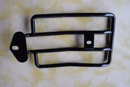 Gepäckträger schwarz Stahl neu Harley
