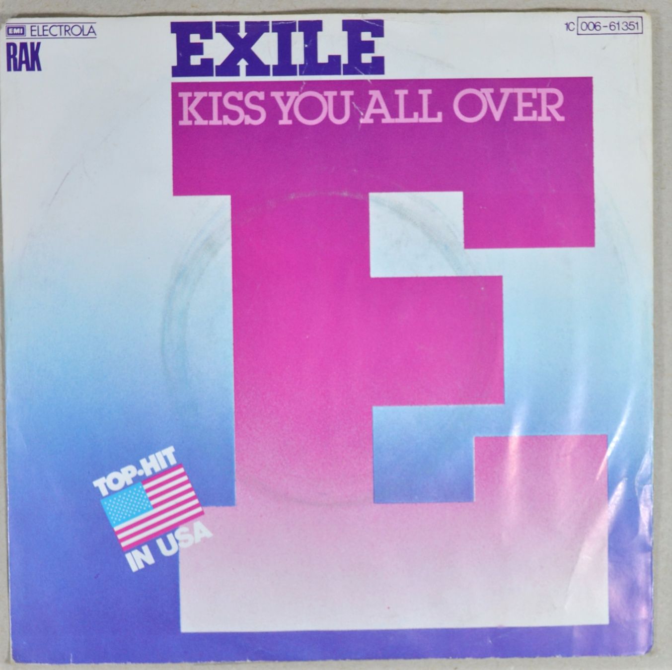 Dischi in vinile: Single: EXILE - Kiss You All Over – Usato da Frenkendorf venduto da Yard-Sale-2000
