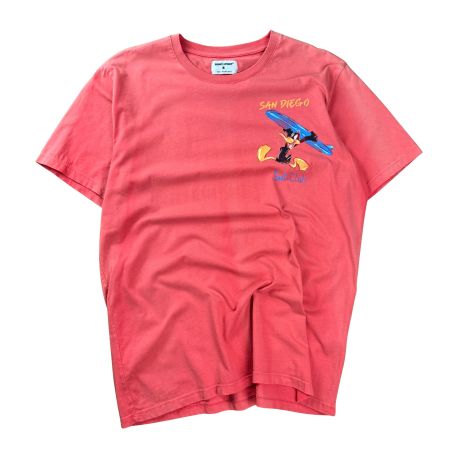 Vintage Front Street 8 Hand Drawing Sunfaded T-Shirt  - L