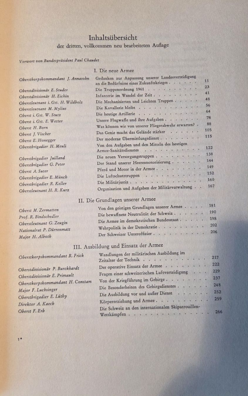 Bücher: Buch der Schweizer Armee – Gebraucht aus Muttenz von MIBLADA 2