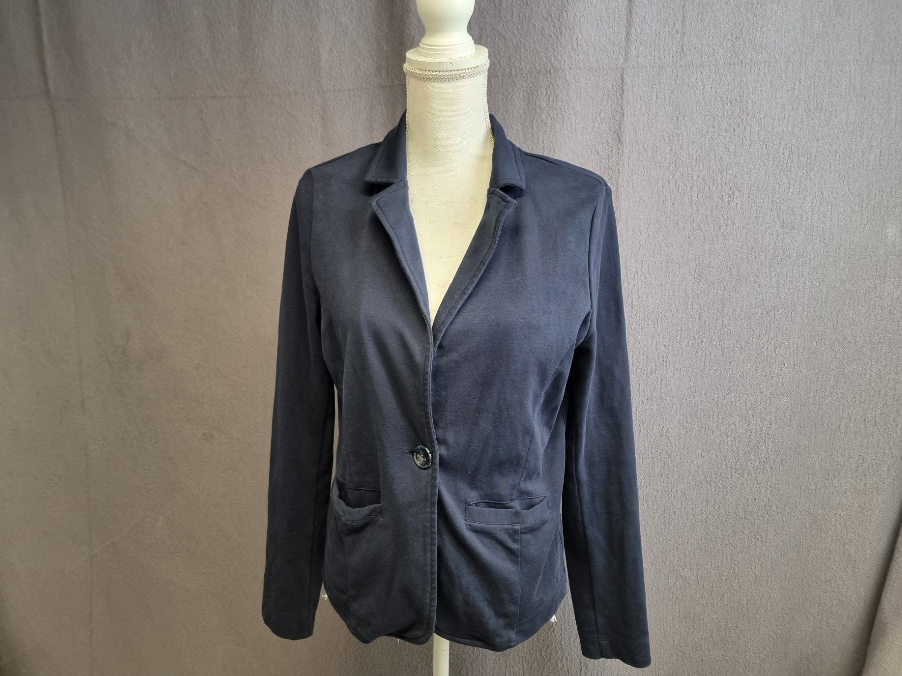 Tom Tailor Giacche: Tom Tailor Damen Blazer Marineblauer XL – Usato da Urtenen-Schönbühl venduto da Restwert_Schoenbuehl