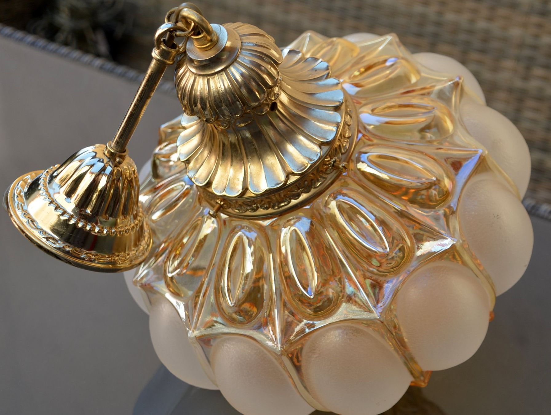 Lampade: Hängelampe / Lampe suspendue Vintage – Usato da Collonges venduto da arashee 5