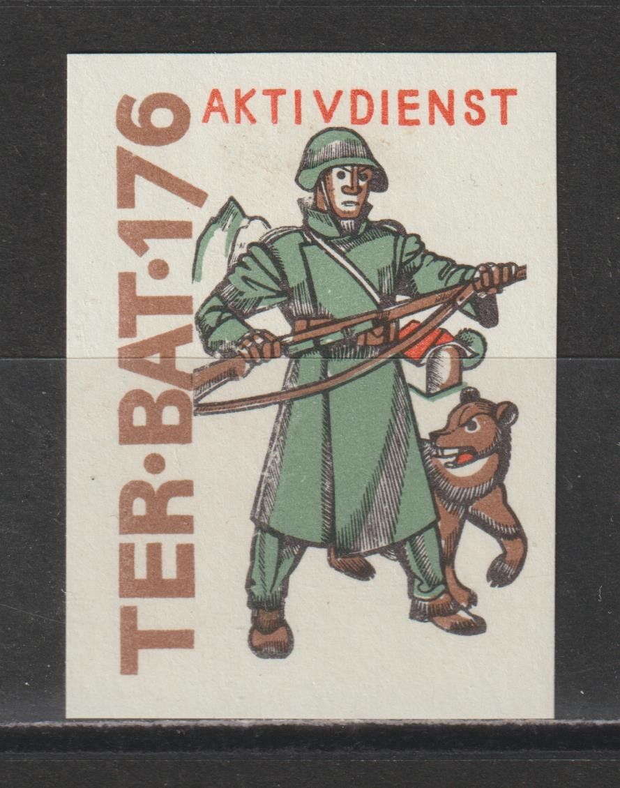 Tutti i francobolli: Territorial-Trp. Nr. 353/2 * – Usato da Siebnen venduto da Fstaehli