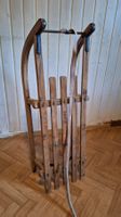 alter Davoser Holz Schlitten