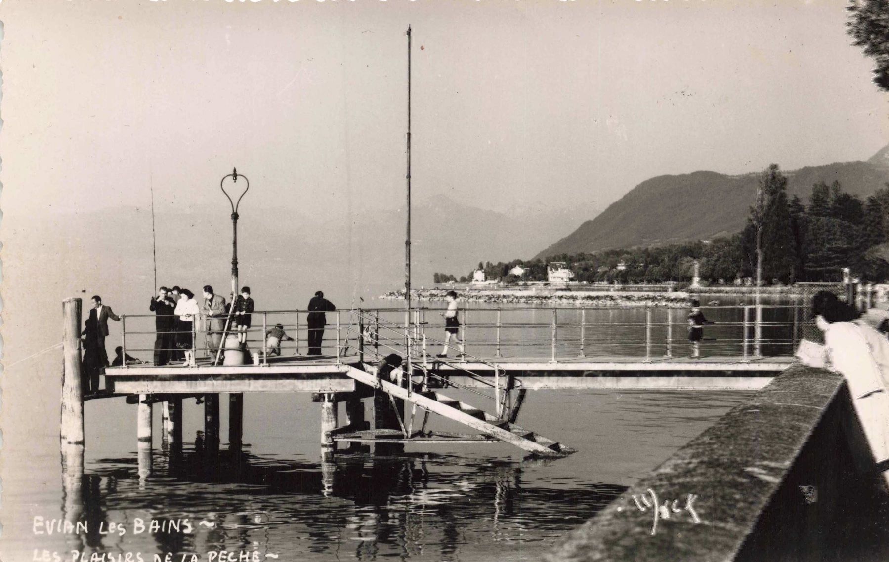 Cartoline postali: Evian les bains – Usato da Biasca venduto da Blenio71