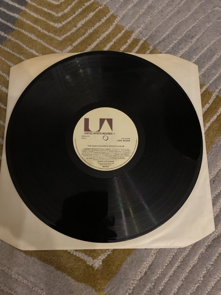 Dischi in vinile: Eddie Cochran Singles Album  – Usato da Zürich venduto da alt-eisen 3