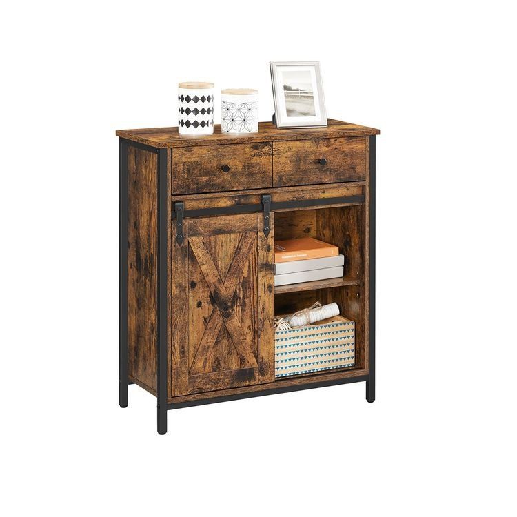 Kommoden: Beistellschrank Sideboard mit Regalebene Schiebetür VALENTIS – Neu und originalverpackt aus Lachen SZ von MAMORU-MOEBEL 1